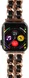 Apple Watch Bandje - 1-10/SE/Ultra - 49/46/45/44/42MM - RVS - Roze Zwart afbeelding 4