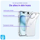 Apple iPhone 15 Hoesje Dun TPU Back Cover Transparant afbeelding 5
