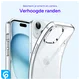 Apple iPhone 15 Hoesje Dun TPU Back Cover Transparant afbeelding 6
