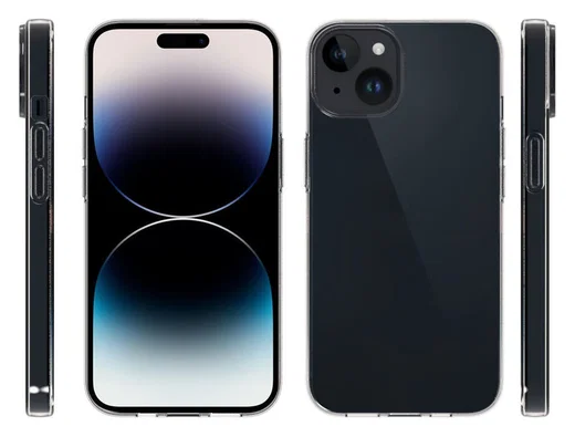 Apple iPhone 15 Hoesje Dun TPU Back Cover Transparant afbeelding 11