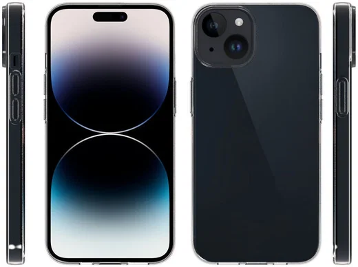 Apple iPhone 15 Plus Hoesje Dun TPU Back Cover Transparant afbeelding 10