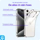 Apple iPhone 15 Pro Hoesje Dun TPU Back Cover Transparant afbeelding 8