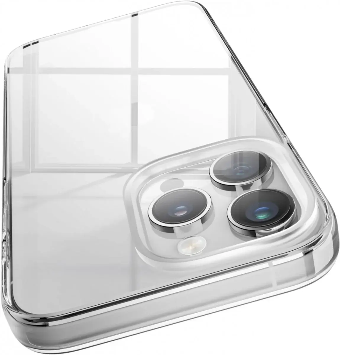 Apple iPhone 15 Pro Hoesje Dun TPU Back Cover Transparant afbeelding 9
