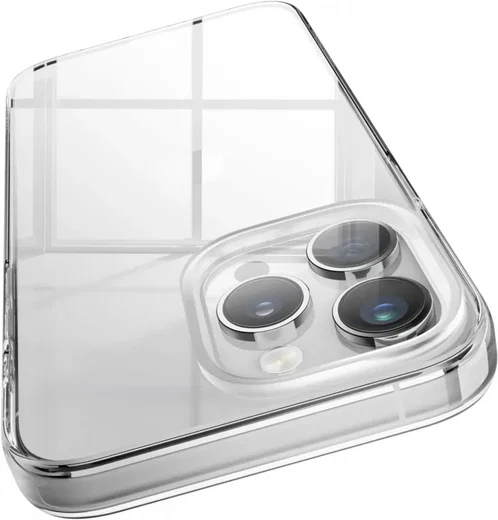 Apple iPhone 15 Pro Hoesje Dun TPU Back Cover Transparant afbeelding 9