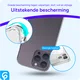 Apple iPhone 15 Pro Hoesje Dun TPU Back Cover Transparant afbeelding 2