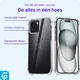 Apple iPhone 15 Hoesje Schokbestendig en Dun TPU Transparant afbeelding 5