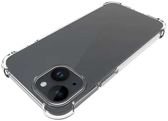 Apple iPhone 15 Hoesje Schokbestendig en Dun TPU Transparant afbeelding 16
