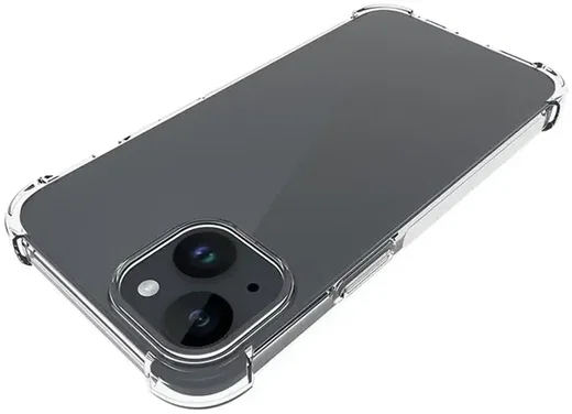 Apple iPhone 15 Hoesje Schokbestendig en Dun TPU Transparant afbeelding 16