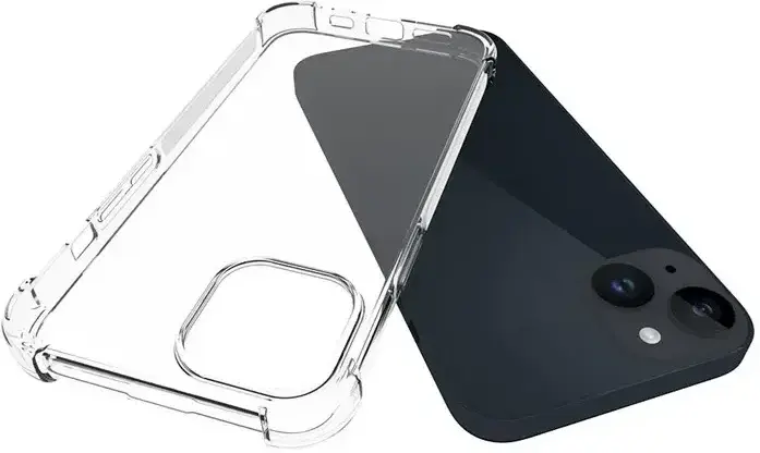 Apple iPhone 15 Plus Hoesje Schokbestendig en Dun TPU Transparant afbeelding 15