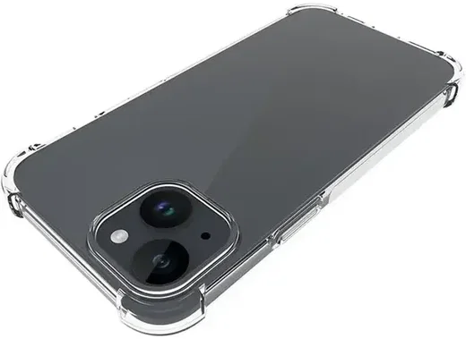 Apple iPhone 15 Plus Hoesje Schokbestendig en Dun TPU Transparant afbeelding 17