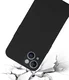 Apple iPhone 15 Hoesje Matte Back Cover Dun TPU Zwart afbeelding 3