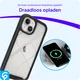 Apple iPhone 15 Hoesje Full Protect 360° Cover Hybride Zwart afbeelding 6