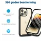 Apple iPhone 15 Pro Hoesje Full Protect 360° Cover Hybride Zwart afbeelding 4