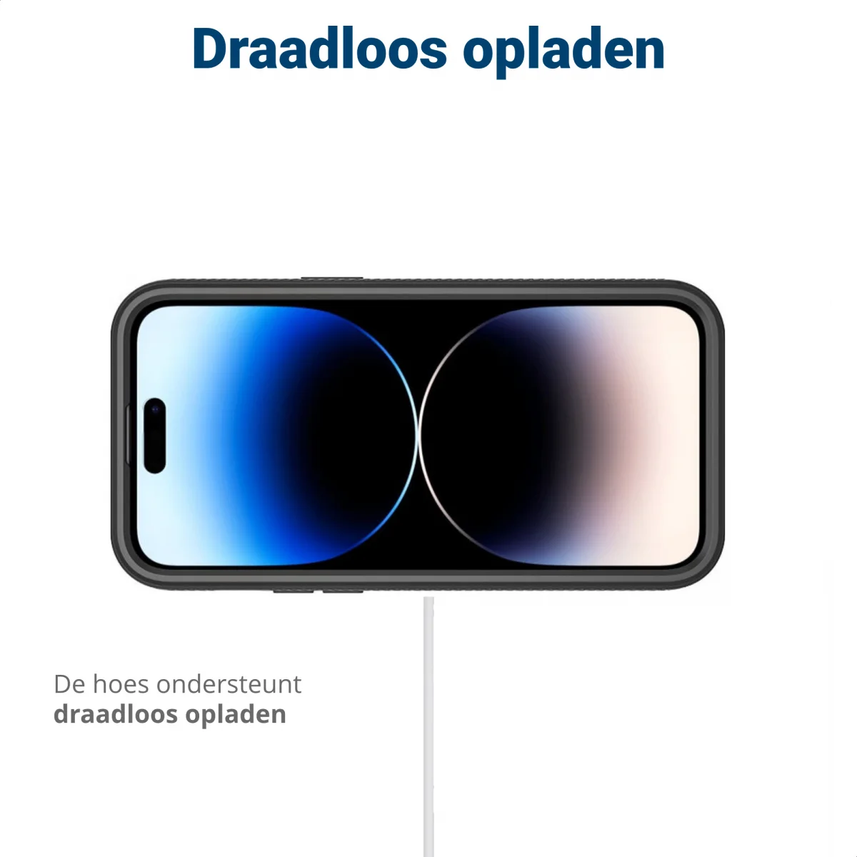 Apple iPhone 15 Pro Max Hoesje Full Protect 360° Cover Hybride Zwart afbeelding 7