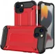 Apple iPhone 15 Hoesje Shock Proof Hybride Back Cover Rood afbeelding 1
