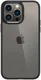 Apple iPhone 15 Pro Hoesje Armor Back Cover Transparant Zwart