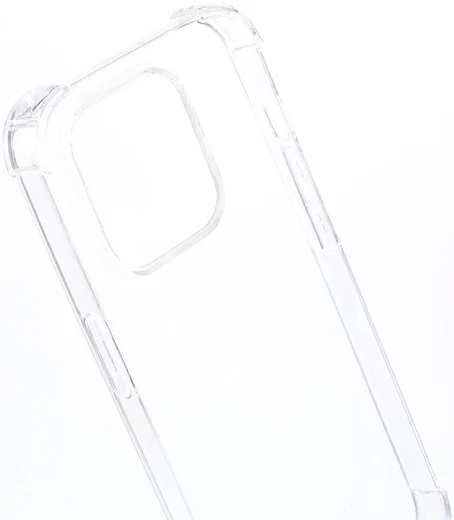Apple iPhone 15 Pro Max Hoesje Koord Schokbestendig TPU Transparant afbeelding 12