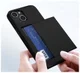 Apple iPhone 15 Hoesje met Slider Kaarthouder Back Cover Zwart afbeelding 15
