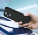 Apple iPhone 15 Pro Hoesje met Slider Kaarthouder Back Cover Zwart afbeelding 17
