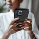 Apple iPhone 15 Pro Max Hoesje met Slider Kaarthouder Back Cover Zwart afbeelding 19
