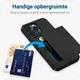Apple iPhone 15 Pro Max Hoesje met Slider Kaarthouder Back Cover Zwart afbeelding 8