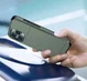 Apple iPhone 15 Pro Max Hoesje met Slider Kaarthouder Back Cover Groen afbeelding 17