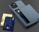 Apple iPhone 15 Hoesje met Slider Kaarthouder Back Cover Blauw afbeelding 19