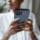 Apple iPhone 15 Plus Hoesje met Slider Kaarthouder Back Cover Blauw afbeelding 19