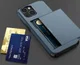 Apple iPhone 15 Plus Hoesje met Slider Kaarthouder Back Cover Blauw afbeelding 20