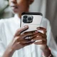 Apple iPhone 15 Pro Hoesje met Slider Kaarthouder Back Cover Grijs afbeelding 18