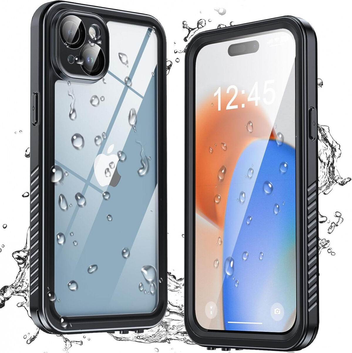SBG Outdoor Case Apple iPhone 15 Plus Waterdicht Zwart afbeelding 9