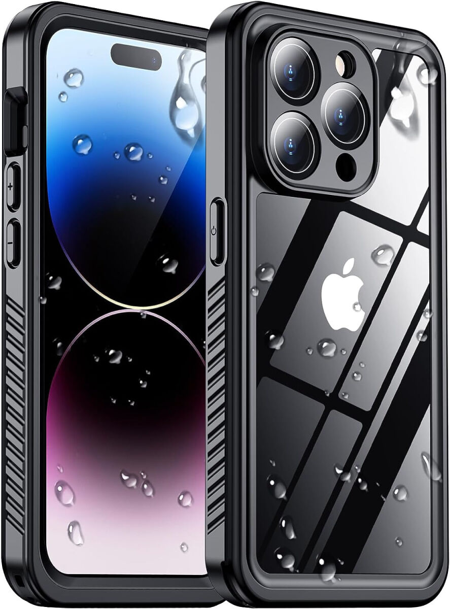 SBG Outdoor Case iPhone 15 Pro Waterdicht Zwart afbeelding 2