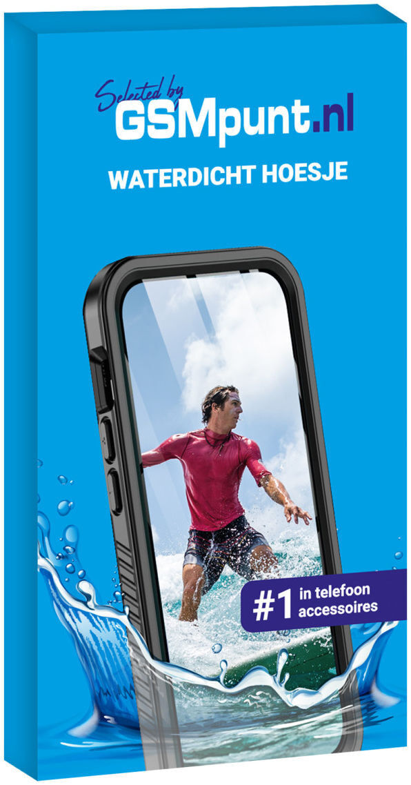 SBG Outdoor Case iPhone 15 Pro Waterdicht Zwart afbeelding 8