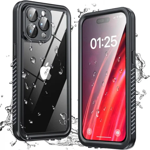 SBG Outdoor Case iPhone 15 Pro Max Waterdicht Zwart afbeelding 1