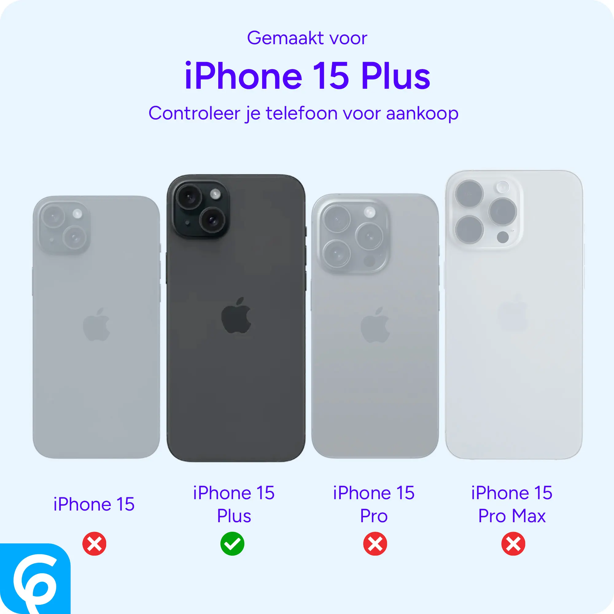Apple iPhone 15 Plus Hoesje MagSafe Dun TPU Back Cover Transparant afbeelding 4