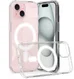 Apple iPhone 15 Plus Hoesje MagSafe Dun TPU Back Cover Transparant afbeelding 1
