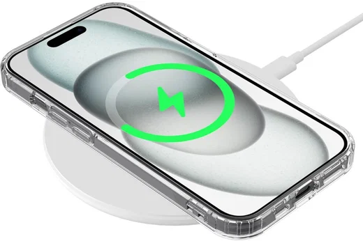 Apple iPhone 15 Plus Hoesje MagSafe Dun TPU Back Cover Transparant afbeelding 10