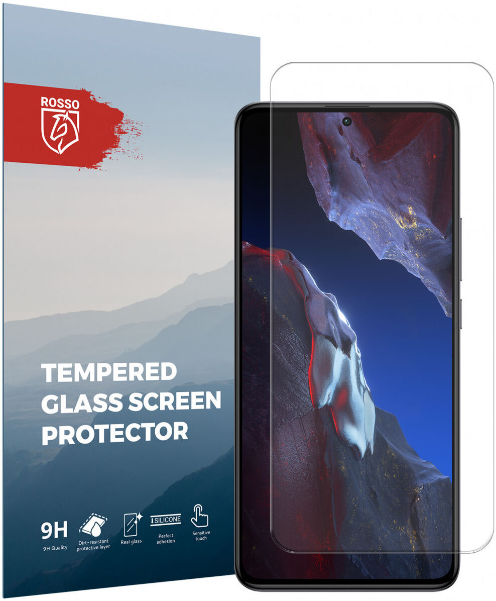 Rosso Xiaomi Poco F5 Pro 9H Tempered Glass Screen Protector afbeelding 1