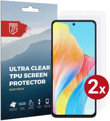Rosso Oppo A98 Screen Protector Ultra Clear Duo Pack afbeelding