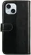 Rosso Element Apple iPhone 15 Hoesje Book Case Wallet Zwart afbeelding 2
