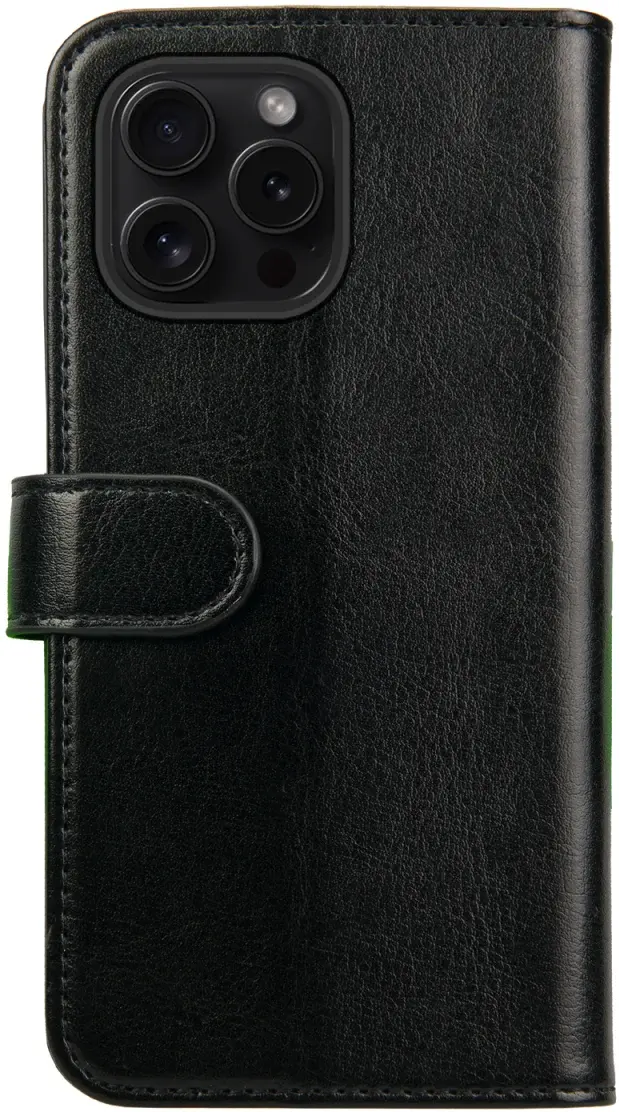 Rosso Element Apple iPhone 15 Pro Max Hoesje Book Case Wallet Zwart afbeelding 2