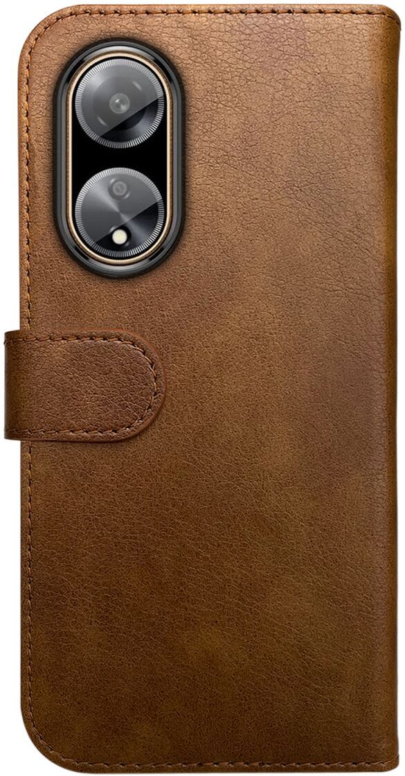 Rosso Element Oppo A98 Hoesje Book Case Wallet Bruin afbeelding 2