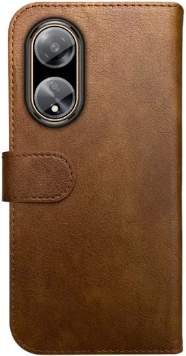 Rosso Element Oppo A98 Hoesje Book Case Wallet Bruin afbeelding 2