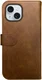 Rosso Element Apple iPhone 15 Hoesje Book Case Wallet Bruin afbeelding 2