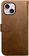 Rosso Element Apple iPhone 15 Plus Hoesje Book Case Wallet Bruin afbeelding 2