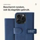 Rosso Element Apple iPhone 15 Pro Hoesje Book Case Wallet Blauw afbeelding 4