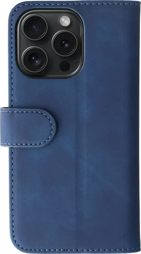 Rosso Element Apple iPhone 15 Pro Hoesje Book Case Wallet Blauw afbeelding 2