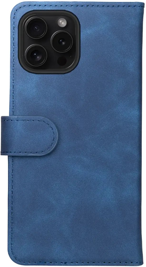 Rosso Element Apple iPhone 15 Pro Max Hoesje Book Case Wallet Blauw afbeelding 2