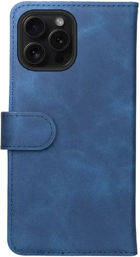 Rosso Element Apple iPhone 15 Pro Max Hoesje Book Case Wallet Blauw afbeelding 2