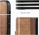 Rosso Element Uitneembaar 2-in-1 Apple iPhone 15 Pro Max Hoesje Bruin afbeelding 5